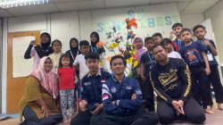 Mahasiswa Asal Indonesia Ini Lakukan Program Literasi Saat KKN Kemitraan Internasional Di Malaysia